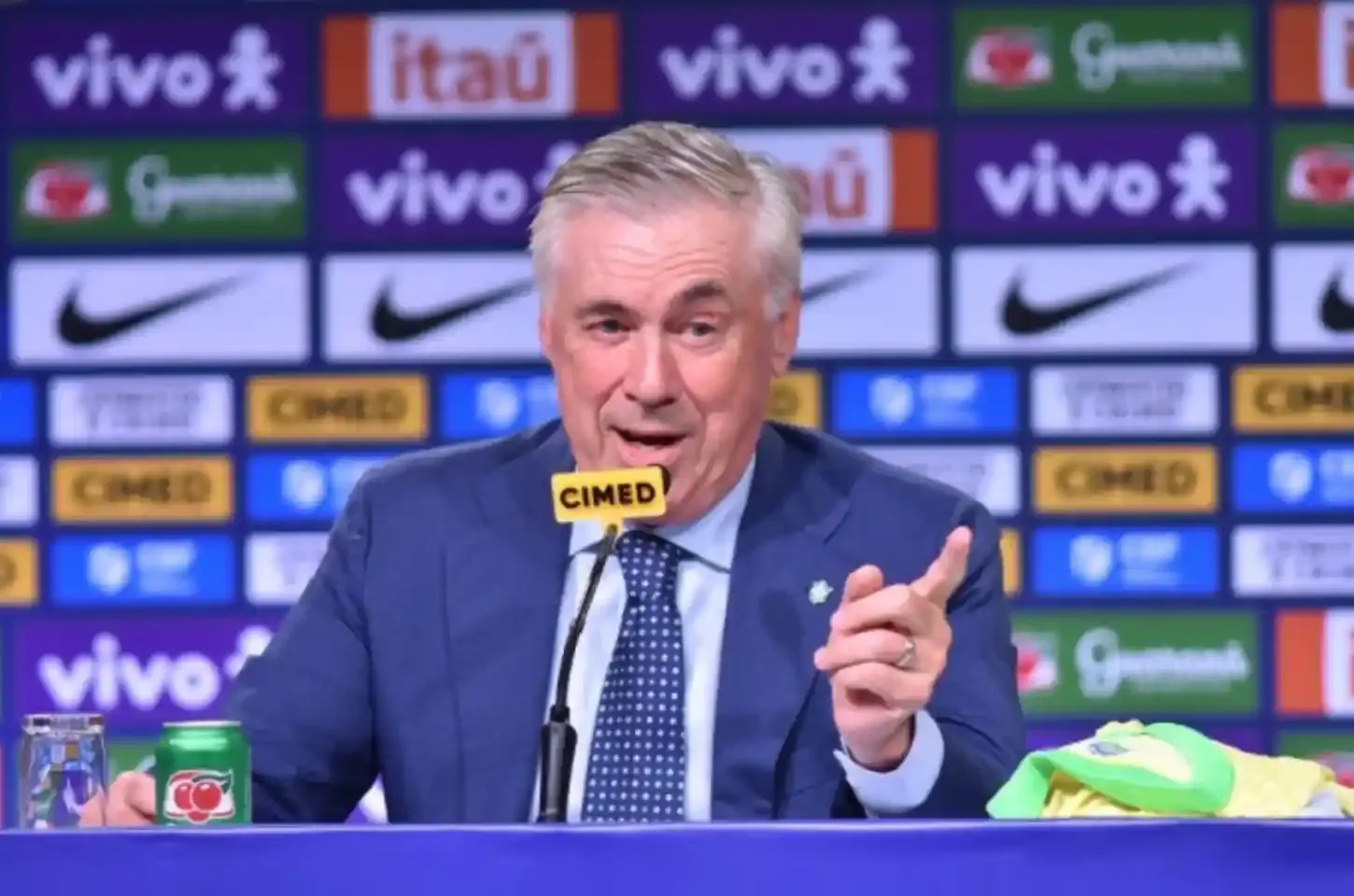 Ancelotti explica ausência de Neymar em convocação, mas deixa recado: ‘Contamos com ele’