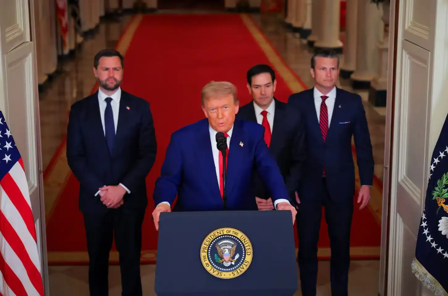 ‘Ou haverá paz ou haverá tragédia para o Irã’, diz Trump em pronunciamento após ataques
