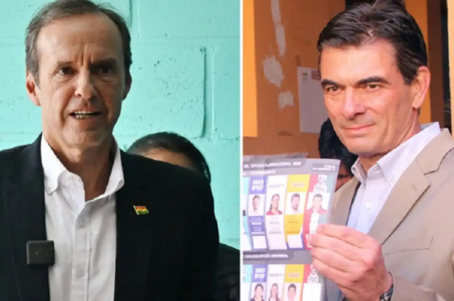 Bolívia deverá escolher presidente no 2º turno com disputa entre dois candidatos de direita, segundo projeções