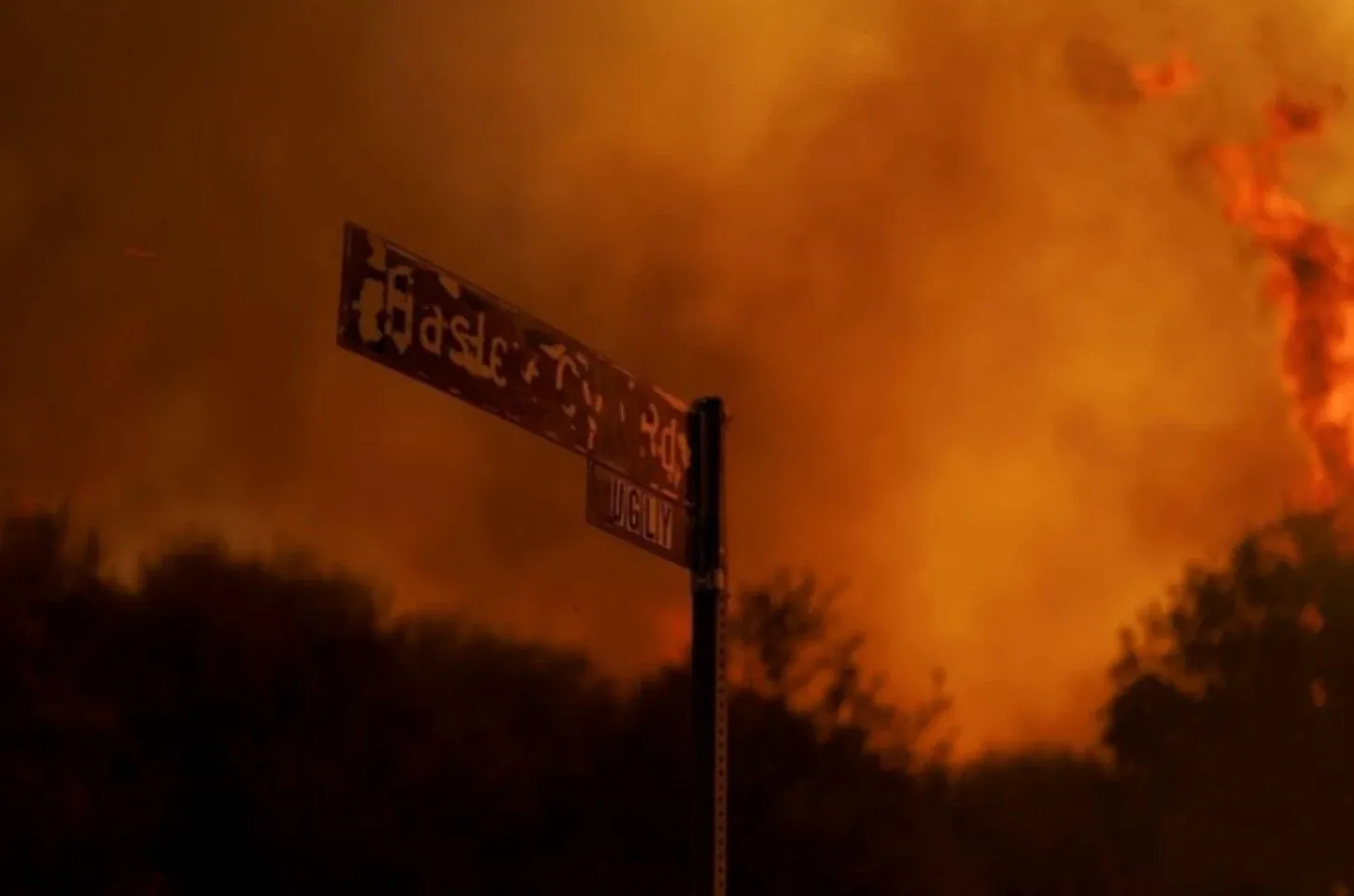 Incêndio florestal se propaga em Los Angeles e obriga condados a serem evacuados