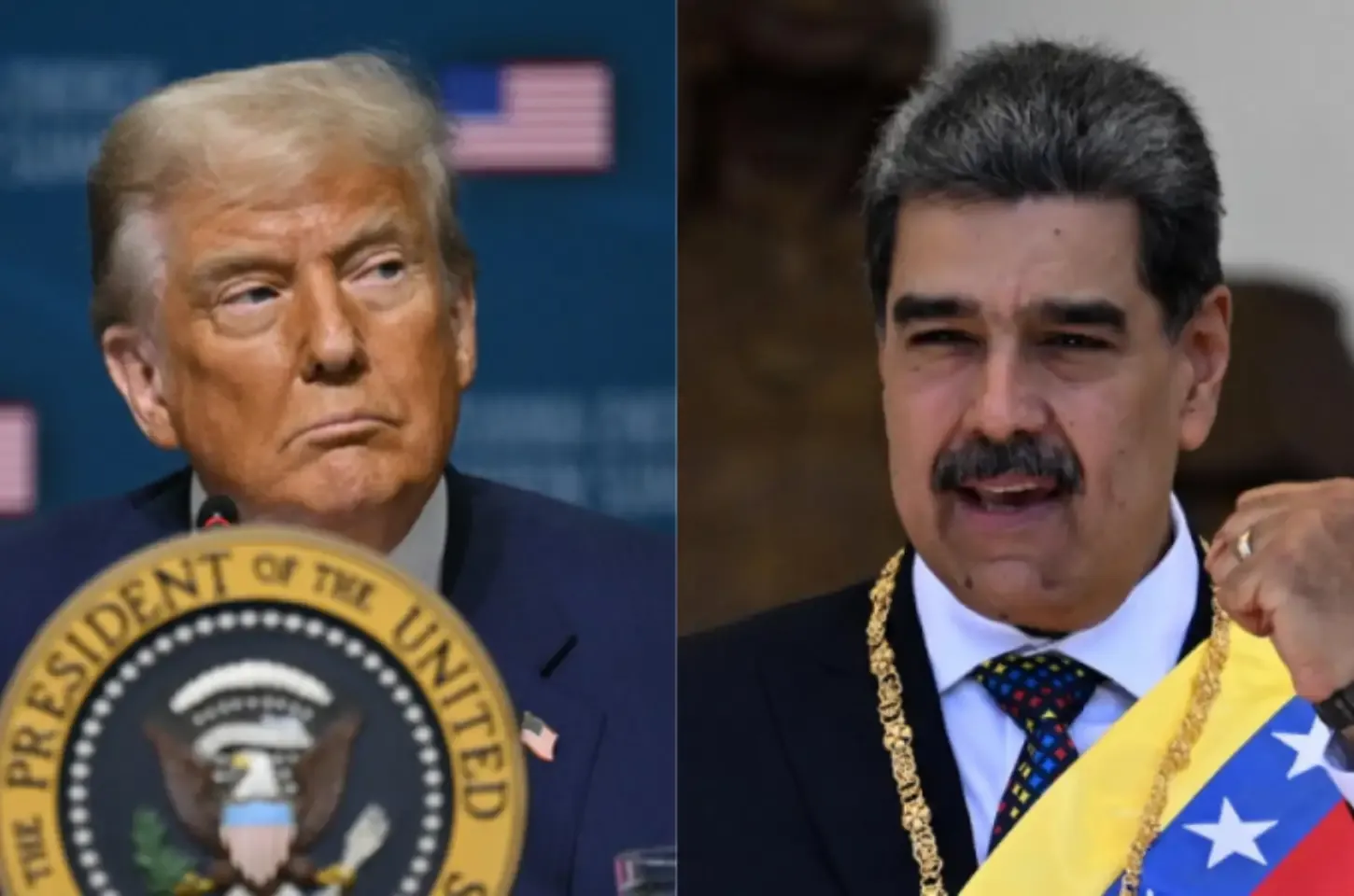Maduro diz que diferenças com EUA não justificam um conflito militar; Trump alerta que EUA ‘derrubarão’ aviões venezuelanos