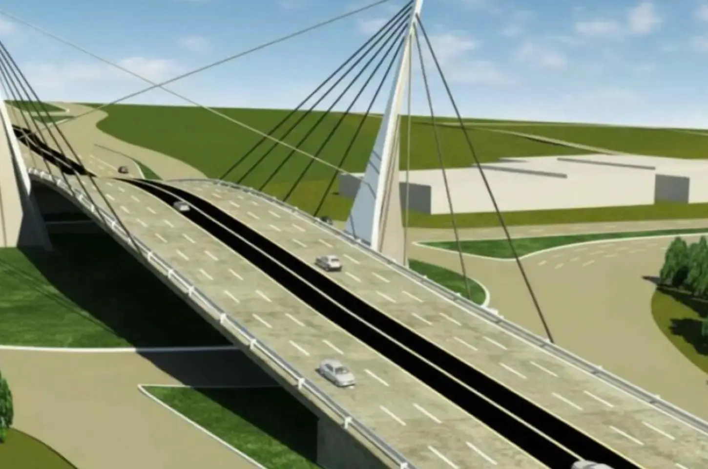 Campo Grande terá viaduto estaiado na rotatória da Coca-Cola com investimento de R$ 90 milhões