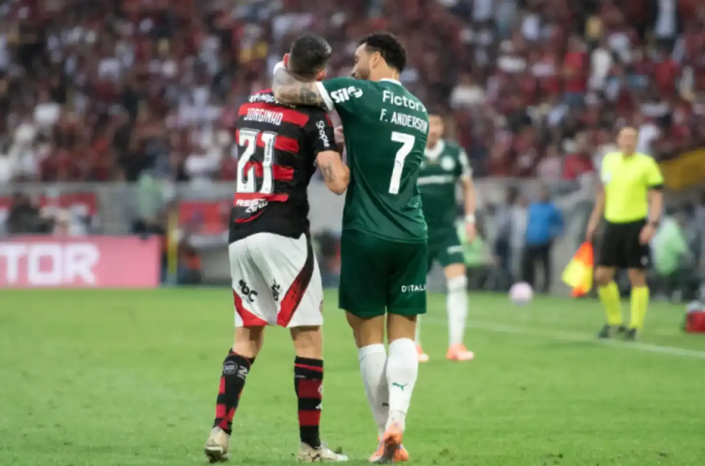 Palmeiras e Flamengo farão a sétima final brasileira da Libertadores