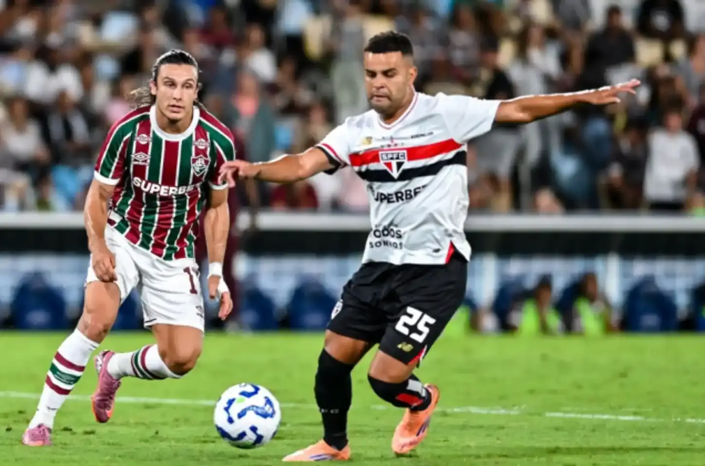São Paulo perde por 6 a 0 para o Fluminense