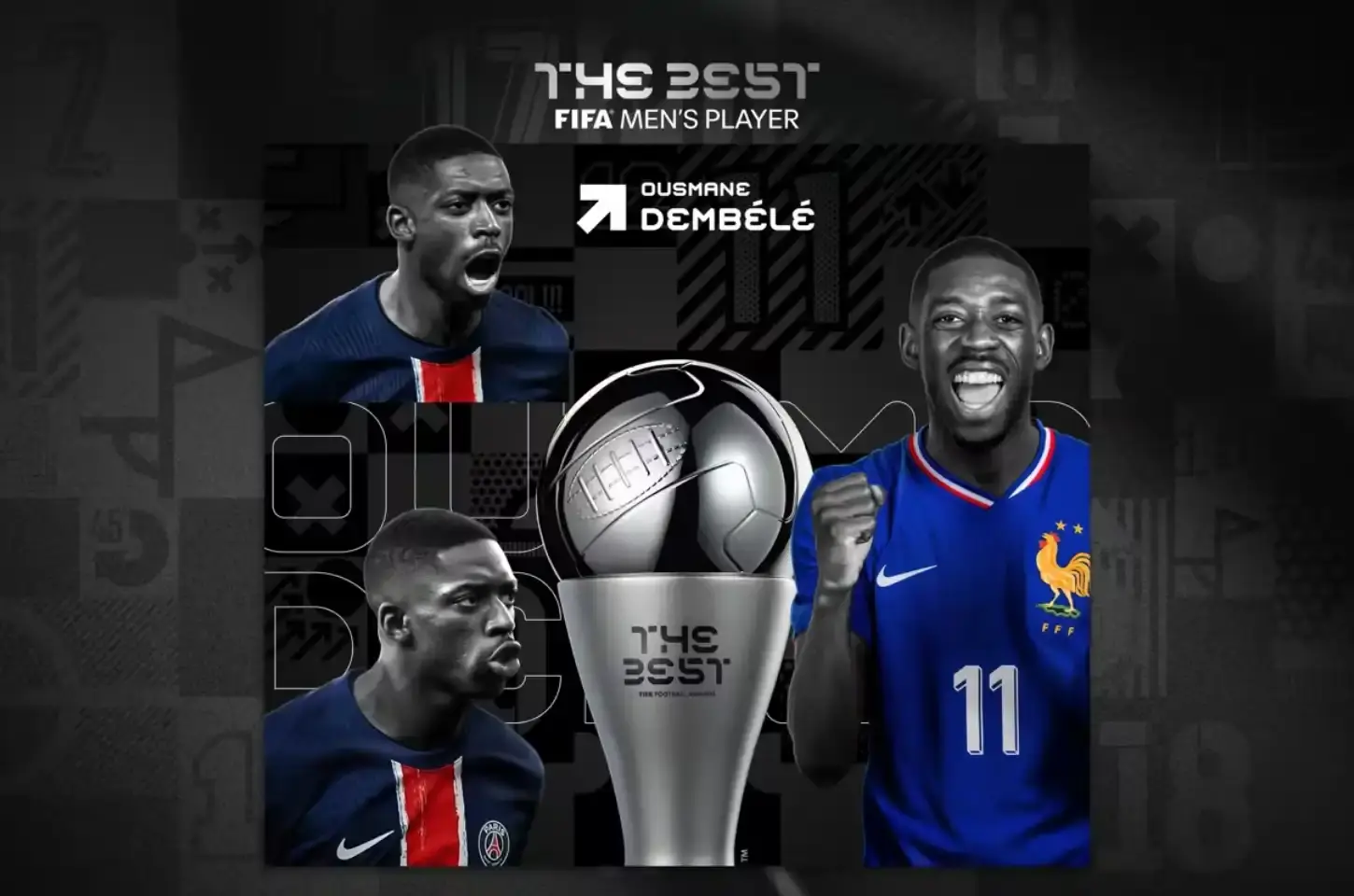 Dembélé, o jogador do ano The Best FIFA