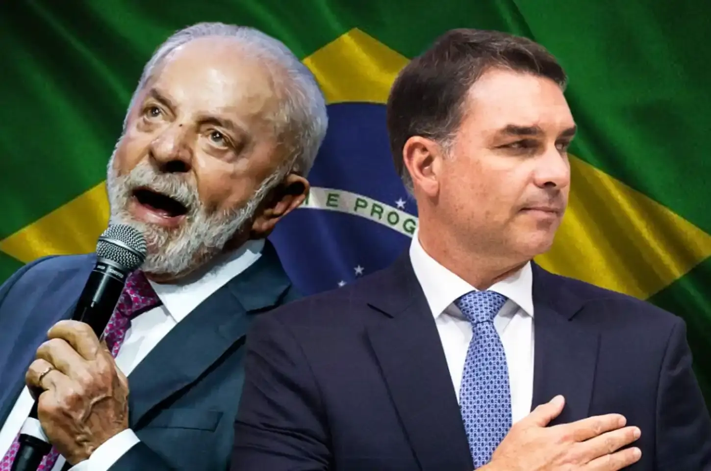 Pesquisa Vox: Flávio tem 43,8%, e Lula soma 40,2% no 2º turno