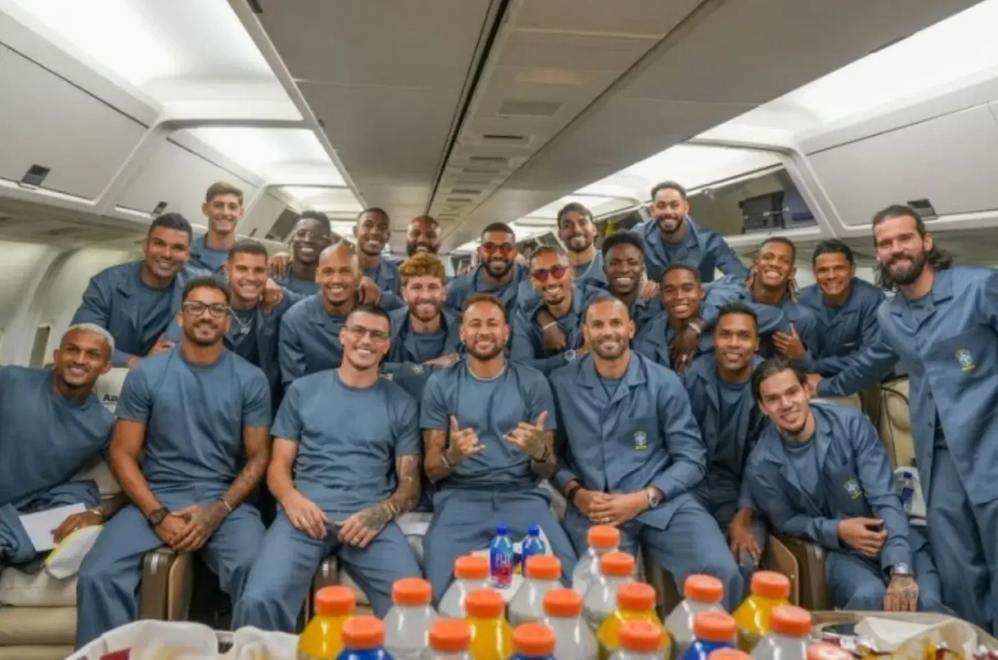 Seleção Brasileira chega aos EUA para a disputa da Copa do Mundo